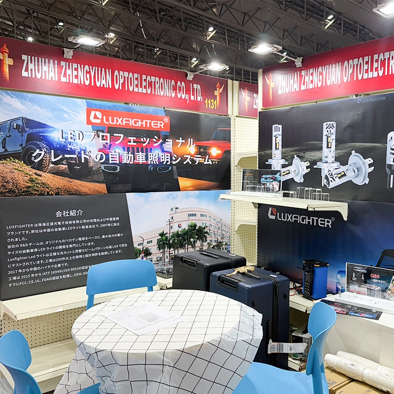Откройте для себя светодиодные фары LUXFIGHTER на Токио-2026.