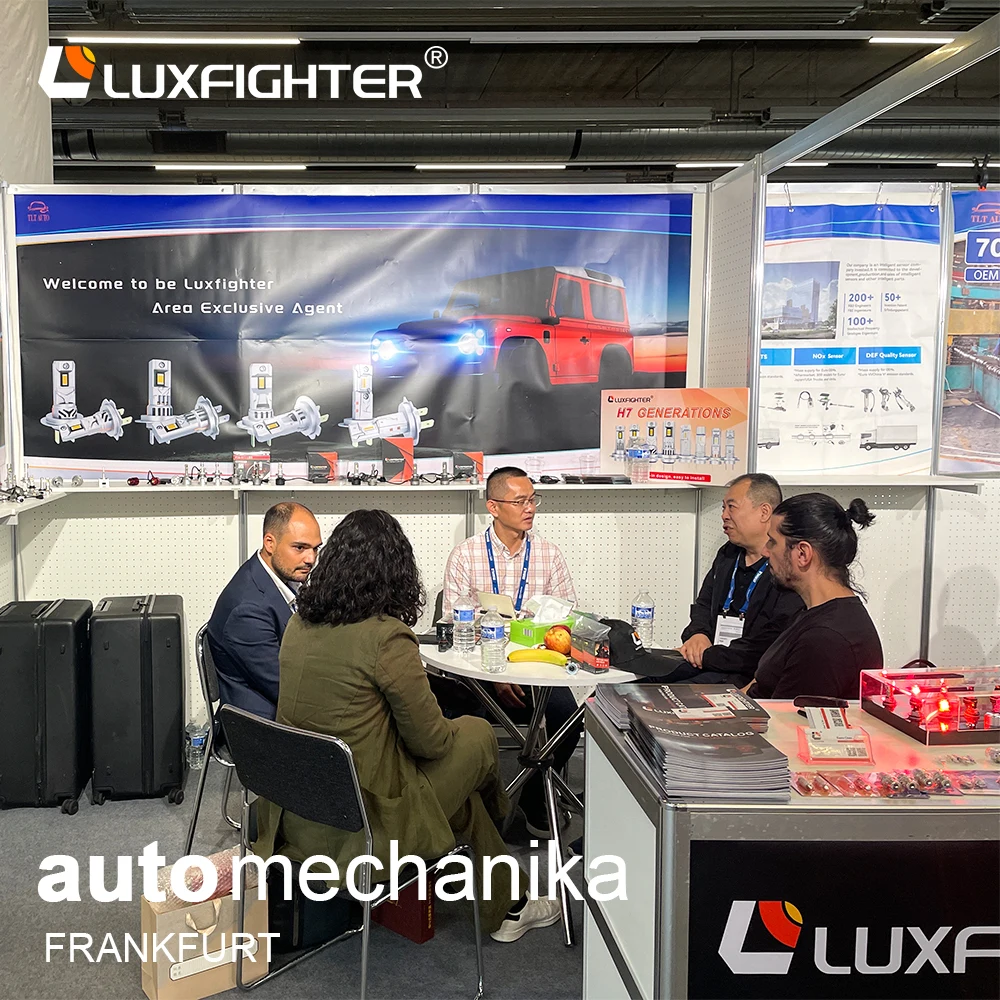 Технология Pilot Auto Lighting: Luxfighter дебютировала на выставке автозапчастей Automechanika во Франкфурте в 2026 году.